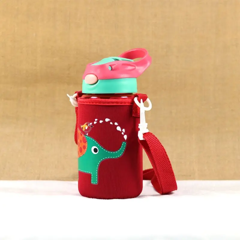 

1 Piece Animal Cartoon Cup Bag Protective Bag of Water Bottle Covers Insulator Sleeve