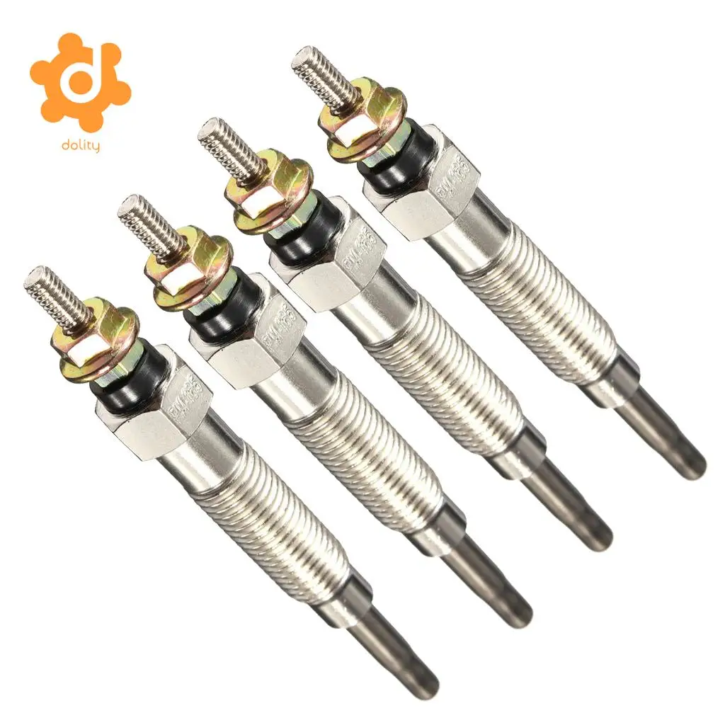 4 Pieces Diesel Heater Glow Plugs For Mitsubishi Pajero Shogun 94-99 2.8 TD