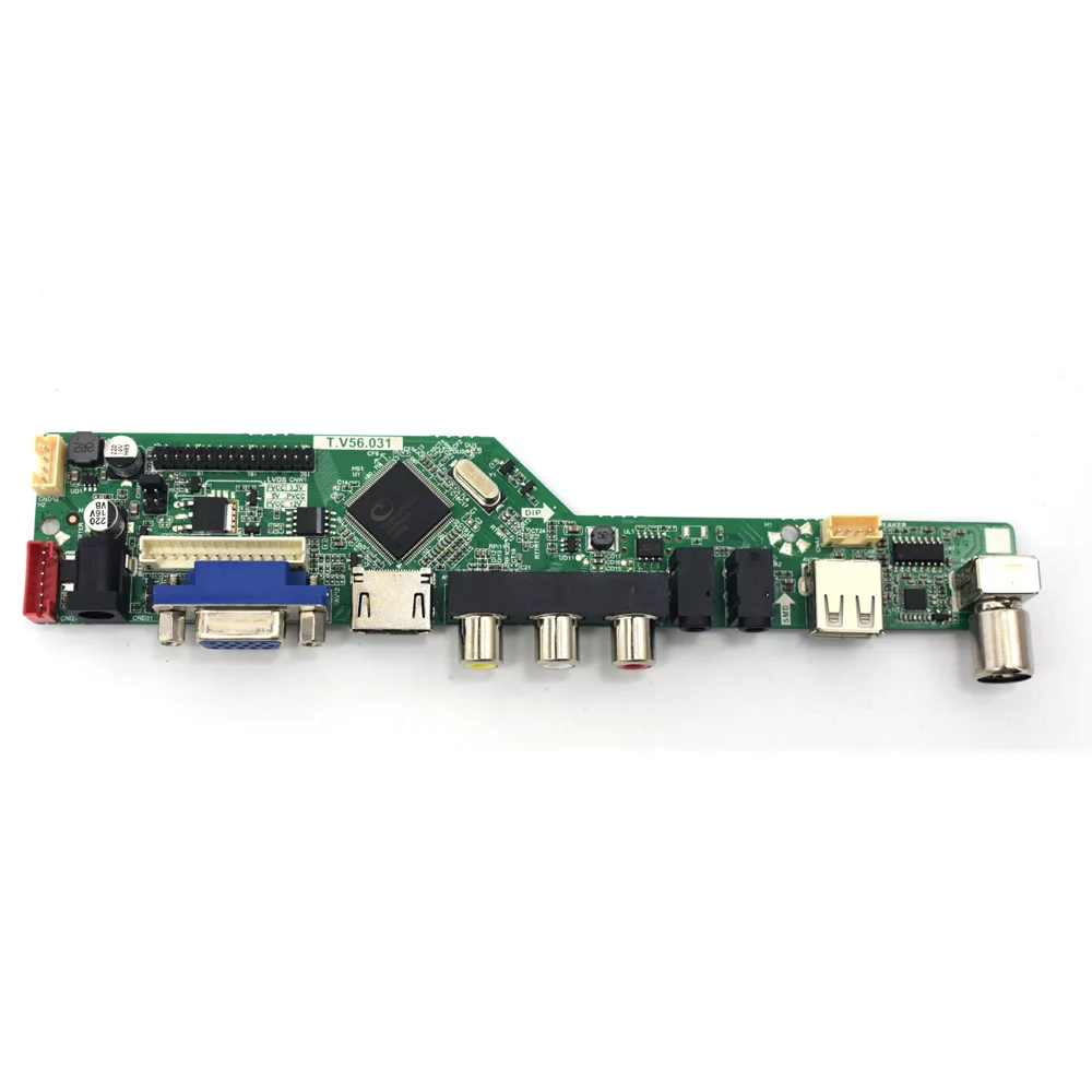 Lusya HDMI VGA AV USB аудио ЖК контроллер плата для 14 15 6 дюймов B140XW01 B156XW02 LP156WH2 B156XW04 B156XTN02.1