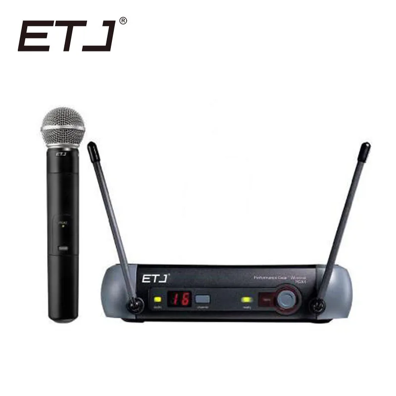 Free shipping Top quality For ETJ PGX24 SM 58 BETA 58 58A type Wireless system Karaoke Professional Microphone Stage KTV DJ