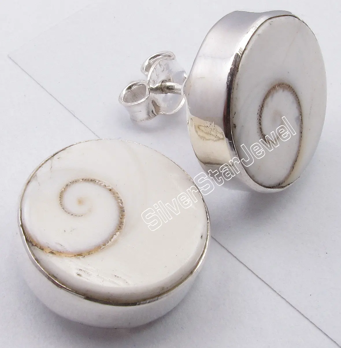 Chanti International настоящие плоские глаз шивы серьги гвоздики 1 5 см|earring trendy|shiva eyeearrings