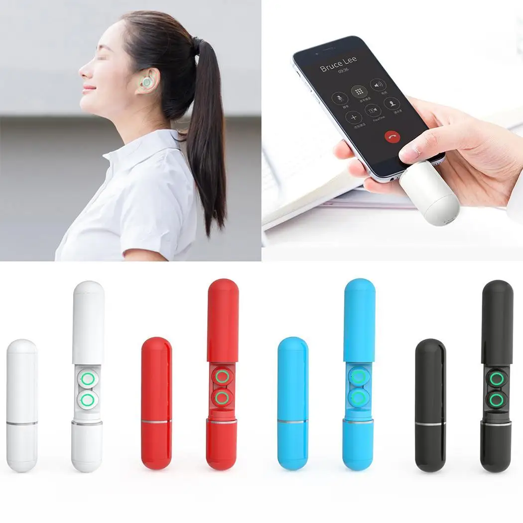S10 Bluetooth гарнитура 5 0 стерео Спорт с 2 8 см x 4 зарядное устройство банк питания