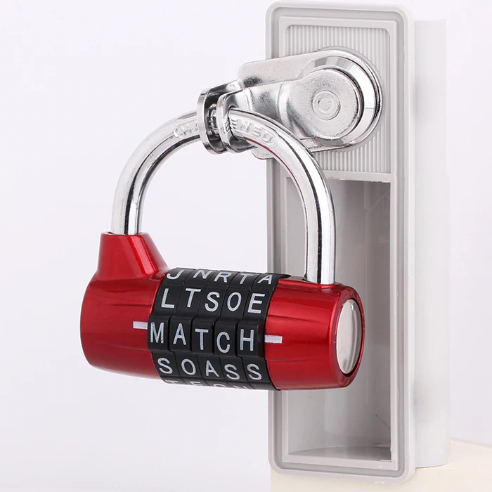 aliexpress com buy 4 colors code password lock 5 letter code letter locks