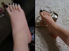 Male adult products full silicone fake sexy female legs real skin texture feet worship Foot Fetish toys Model free shipping