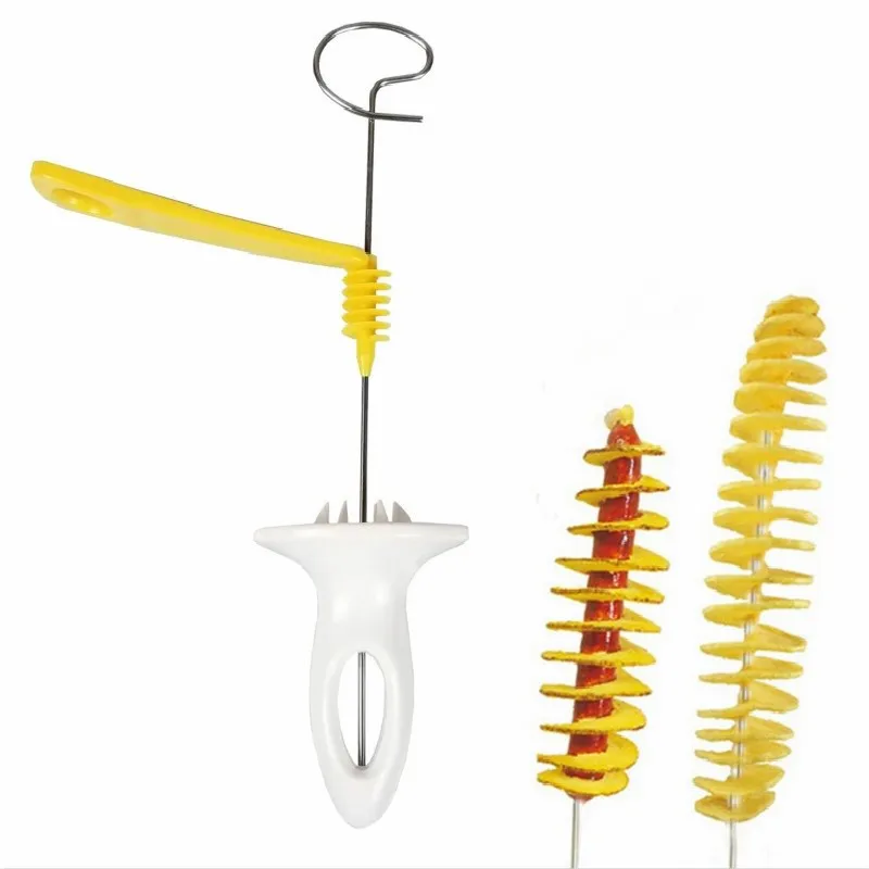 

kitchen gadgets Potato Spiral Cutter Slicer Spiral Potato Chips PRESTO 4spits Potato Tower Making Twist Shredder Cooking Tools