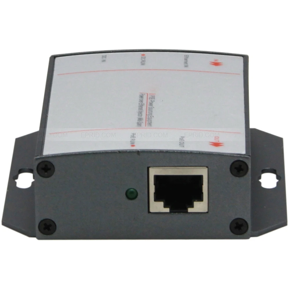 PoE инжектор гигабитный Однопортовый блок питания через Ethernet DC адаптер для ip
