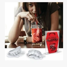 FG289 Прохладный окровавленный вампира холодильник Ice Mold Ice Box решетки вампира сетки Творческий Ice Box 3 шт./лот