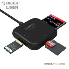 ORICO 4 в 1 USB 3.0 смарт-карт флэш-Multi чтения карт памяти для TF/SD/MS /cf 4 карты читать и писать одновременно