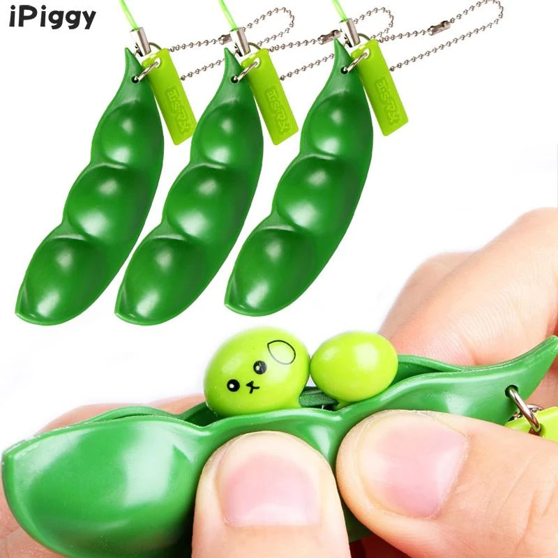 squeezy bean stress toy