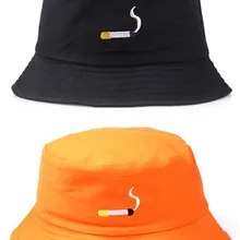 Шапка в рыбацком стиле с вышивкой «NO CHILL», плоская шляпа для мужчин и женщин, черного и оранжевого цвета