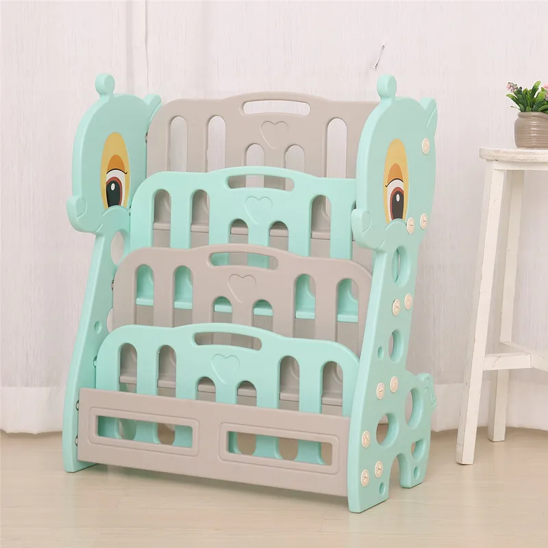  Children bookshelf simple bookshelf landing shelf Baby magazine shelf student bookcase kindergarten