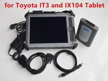 

for toyota it3 otc scanner 13.00.022v Global Techstream GTS OTC VIM OBD Diagnostic ssd Installed in ix104 laptop 3in1 full set