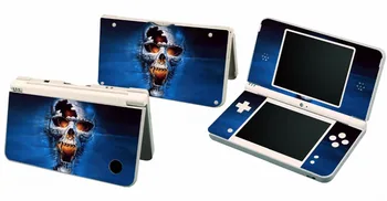 

Blue Skull 108 Vinyl Skin Sticker Protector for Nintendo DSI XL LL for NDSI XL LL skins Stickers