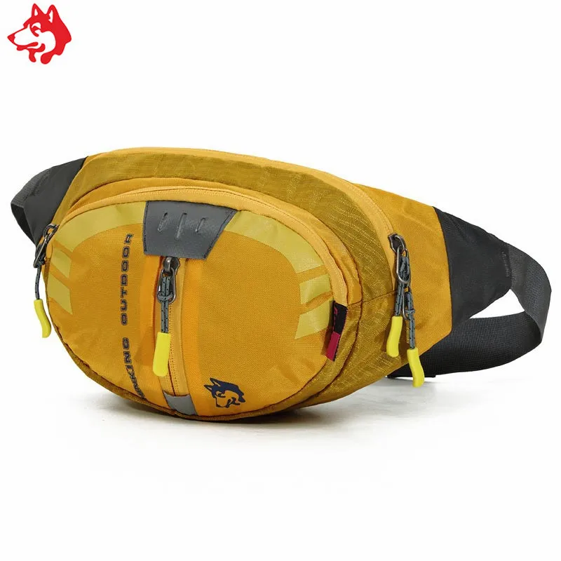 Esporte ao ar Atacado Personalizado Pequeno Caminhadas Cintura Bolsa Fanny Pacote Amarelo – Cinza Azul Verde Livre Correndo Jogging Cy-2009