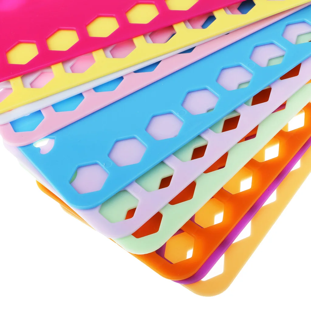10 Pieces Embroidery Thread Board Organizer Sorter Cross Stitch Thread Plate Sewing Tools Accessories