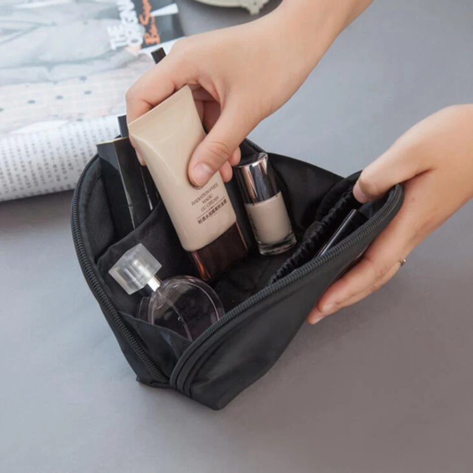 Casual Women Travel Cosmetic Bag Zipper Make Up Bags Function Makeup Case Handbag Organizer Storage Kit Beauty Wash Bath Box Casual Women Travel Cosmetic Bag Zipper Make Up Bags Function Makeup Case Handbag Organizer Storage Kit Beauty Wash Bath Box