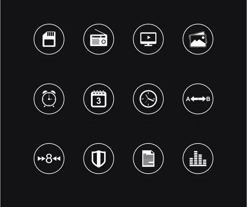 Idealist Touch Metal MP4 Player Lossless Player Walkman Lossless MP4 Support 128G TF Recording FM Picture With Armband Earphone (17)