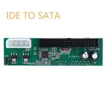 Adaptador de conversor de disco rígido pata ide para sata, 3.5/2.5 hdd ssd dvd