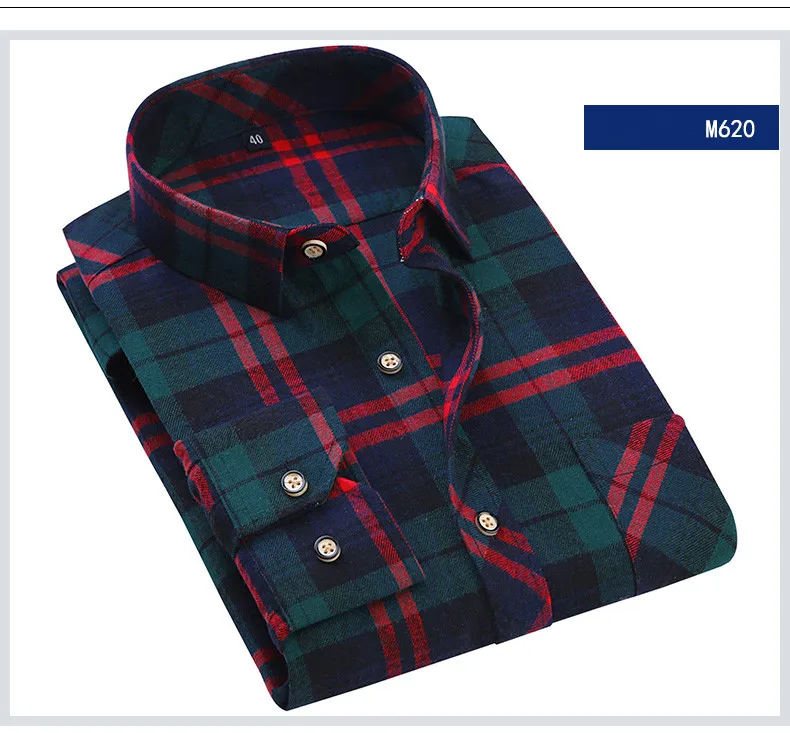 Davydaisy высокое качество Повседневное рубашки Для мужчин осень 2017 г. с длинным рукавом мода фланель Рубашки в клетку мужской Camisas 10 Цвета DS-135