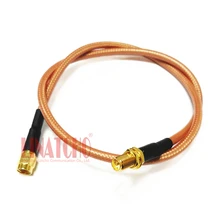 50 см 2,4 ГГц wifi антенна RG303 Низкая потеря соединительный кабель rp sma штекер к rp sma Гнездовой разъем