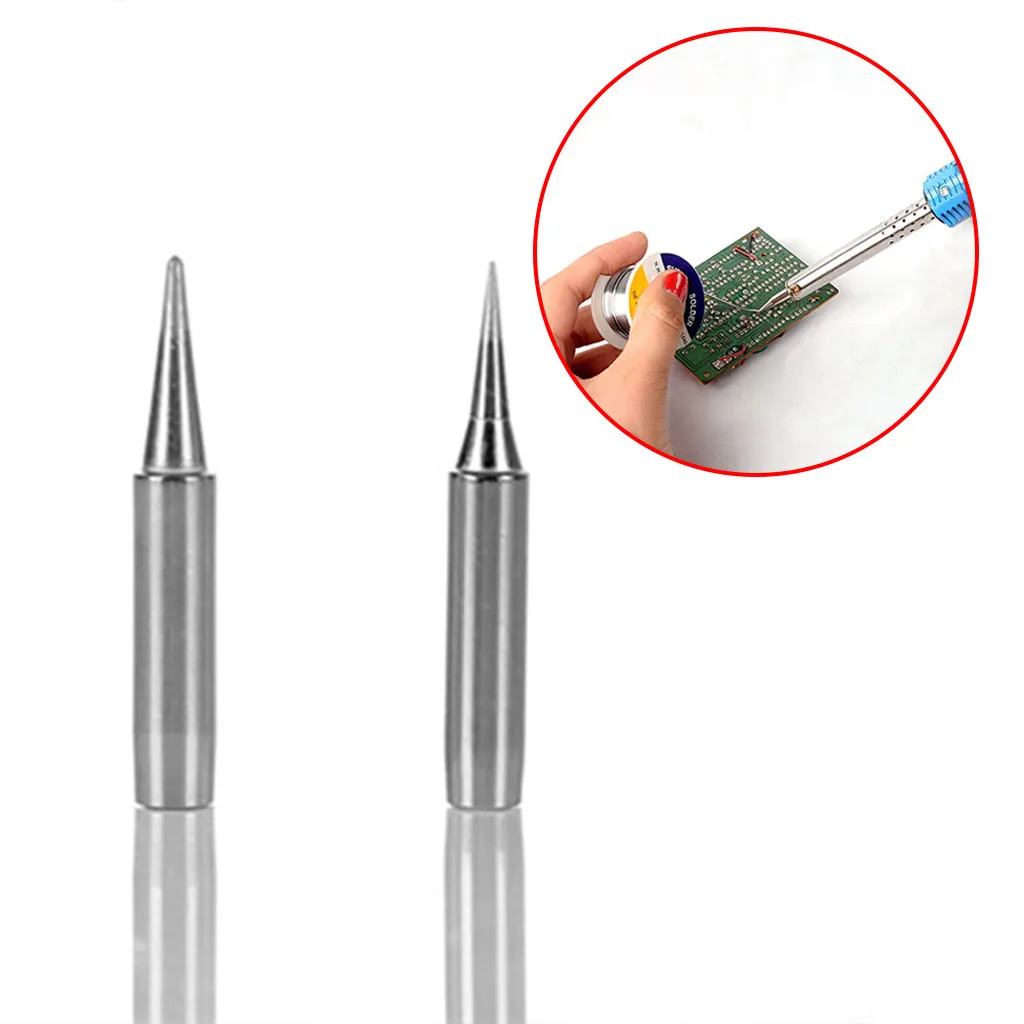 

Screwdriver Iron Tip Solder Iron Head Conical Replace Welding Pencil Soldering Hand Tools Set Iron Tip Accessories
