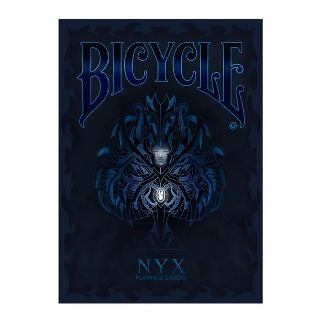 Best Offers 1 Pcs Bicycle NYX Poker Nicks Dark Goddess Us Original Collection Playing Cards Favorite Deck Magic Props Magia Tricks 