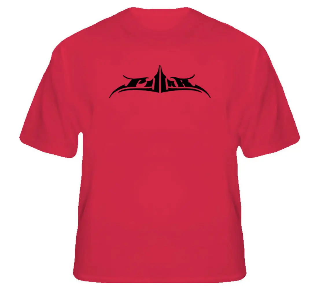 Pillar Christian Rock Band Music Logo Cool Red T Shirtin TShirts from Men's Clothing on