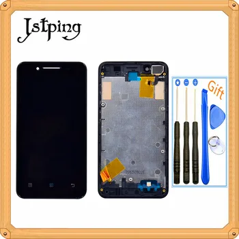 

Jstping 4.5 inch Original Full LCD screen for Lenovo A319 display panel Assembly with frame with touch screen sensor digitizer