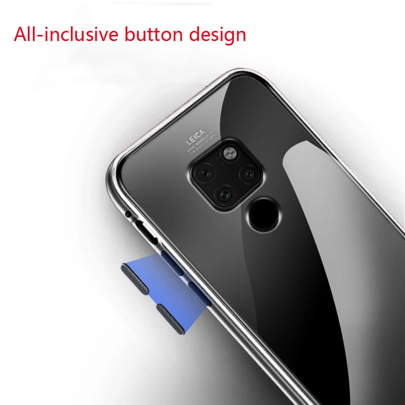 Магнитный металлический чехол для huawei P30 P20 Mate 10 20 Pro lite Nova 3 4 5 honor 8X10 Y7 Y9 P smart 2019| |