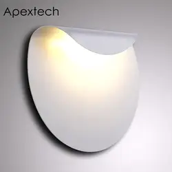 Apextech творческий светодиодный настенный светильник 6 W Современная Nordic Stlye DIY Крытый подсветка для ночной жизни фонарь-ночник AC85-265V