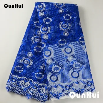 

Latest GREEN French Nigerian Laces Fabrics High Quality Tulle African Laces Fabric Wedding African Tulle Eco-Friendly Lace