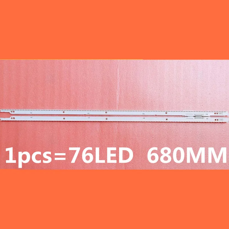 2 шт. 680 мм 76LED подсветка полоса для Samsung UA55ES6100J UA55ES7000J UA55ES8000J 2012SVS55 7032NNB 7032SNB 3D