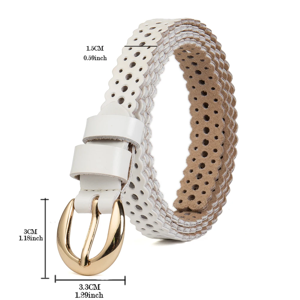 

2019 Genuine Leather Belts For Women Casual Fashion Female Belts For Jeans High Quality Belt Ladies Strap