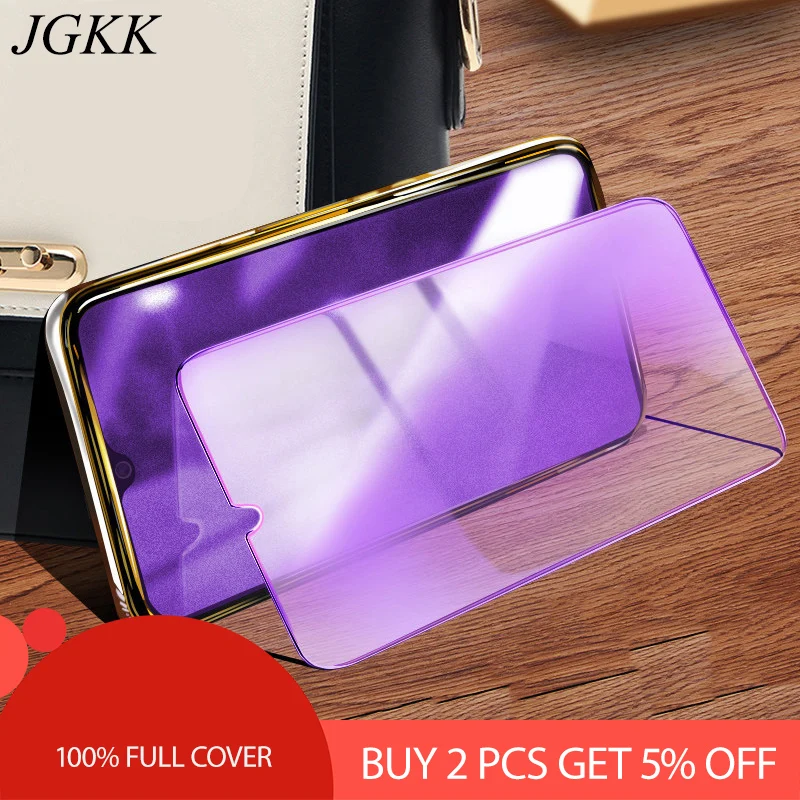 

JGKK Full Cover Anti Blue Matte Tempered Glass for Huawei Nova 5 Pro 5i Anti-blue Frosted Screen Protector for Nova 5Pro 5 i