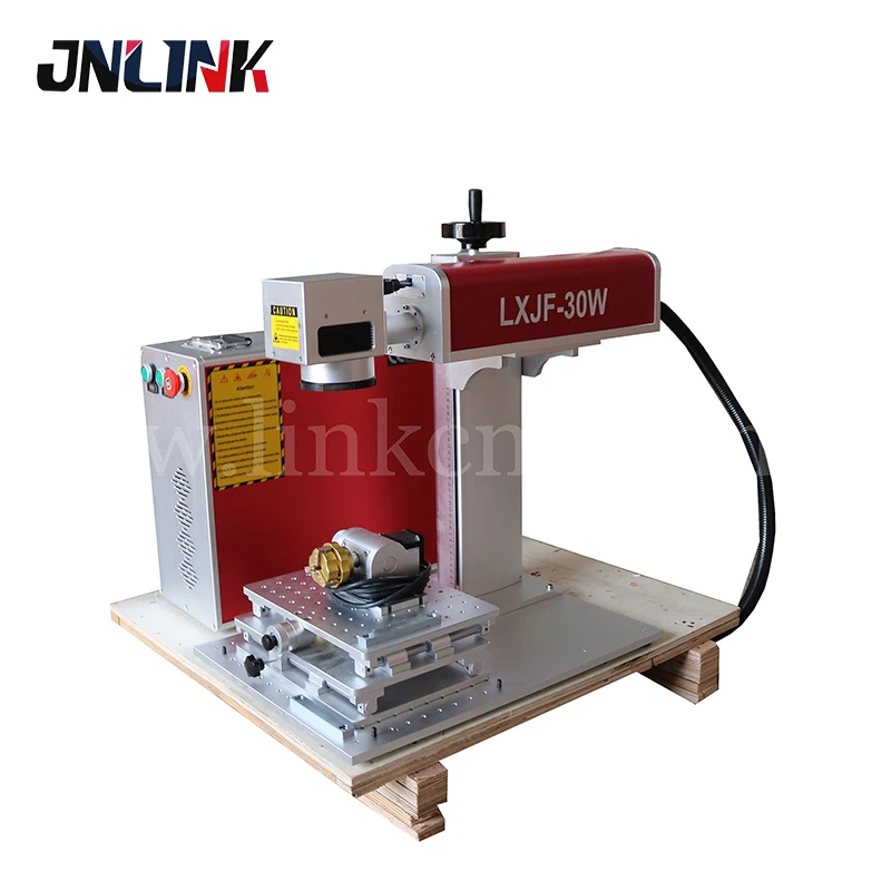 

JNLINK Portable type 30 watt fiber laser marking machine