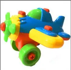 Раннего обучения Образование DIY гайки группа установлен Пластик 3D Puzzle разборки Мотоцикл дети Игрушечные лошадки для детей Игрушечные лошадки - Цвет: 1