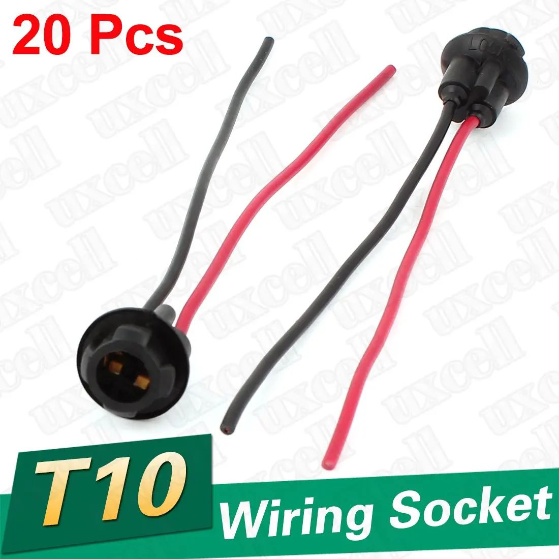 Uxcell 20 шт T10 194 168 W5W резиновая лампа гнездо удлинитель разъем