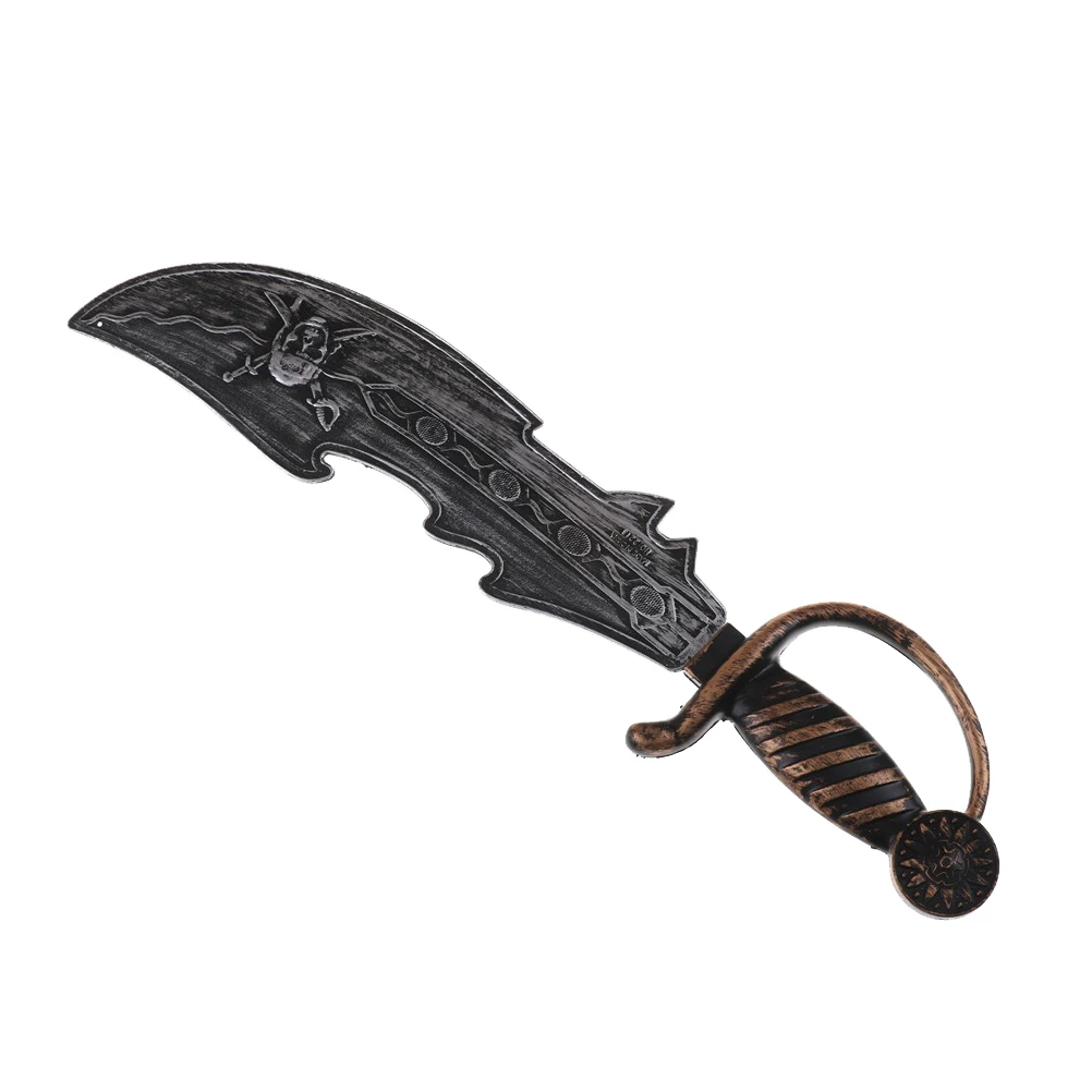 Silver Pirates Toy Halloween Masquerade Performance Props Pirates Sword Kids Gift Costume Accessories Weapon Toy Sword cosplay sword cosplay prop cosplay toy retractable sword toy