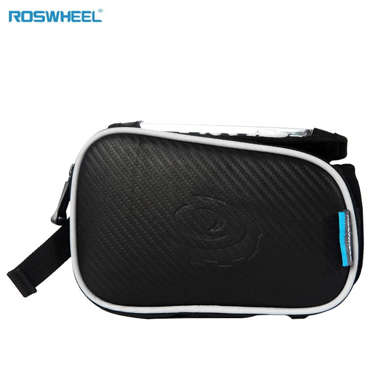 ROSWHEEL велосипедный смартфон Сумка 5,7 дюймов сенсорный экран MTB Дорожный велосипед Велоспорт Топ рамка Труба Паньер 4,8 дюймов