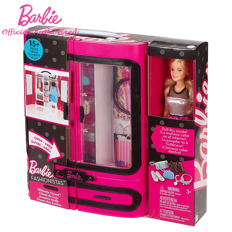 Бренд Барби, оригинальная коробка, модная Кукла-гардероб, много цветов, юбка, Барби, игрушка, красивая девочка, DPP72, для детского подарка