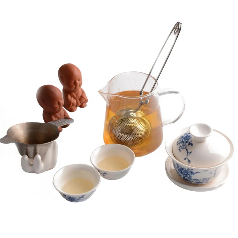 Unibird 1 шт. нержавеющая сталь зажим для заварки чая высокое качество шарообразный ситечко для чая травяная ложка для специй фильтр Чайная посуда кухонный инструмент
