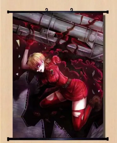 

Home Decor Poster Wall Scroll Anime Hellsing Seras Victoria Paintings