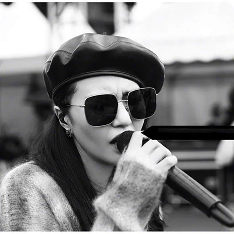

high quality women fashion 2019 trendy sunglasses mirror oversized big square ladies moda sunglasses oculos de sol feminino