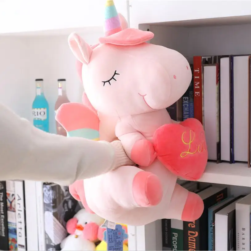 new 30-60cm Unicorn Stuffed Animals Plush toy Unicorn Animal Horse High Quality Cartoon Gift For Children new 30-60cm Unicorn Stuffed Animals Plush toy Unicorn Animal Horse High Quality Cartoon Gift For Children