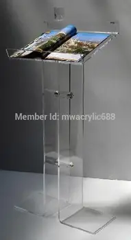 شراءشحن مجاني حار بيع فاخر تصميم عصري جميل رخيصة منبر الاكريليك الشفاف شبكي