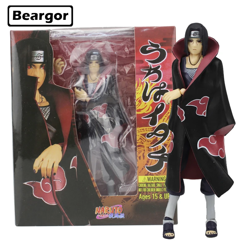 

Free Shipping 6 inch Naruto Uchiha Itachi SHF Moveable ver. Boxed 16cm PVC Anime Action Figure Collection Model Doll Toys Gift