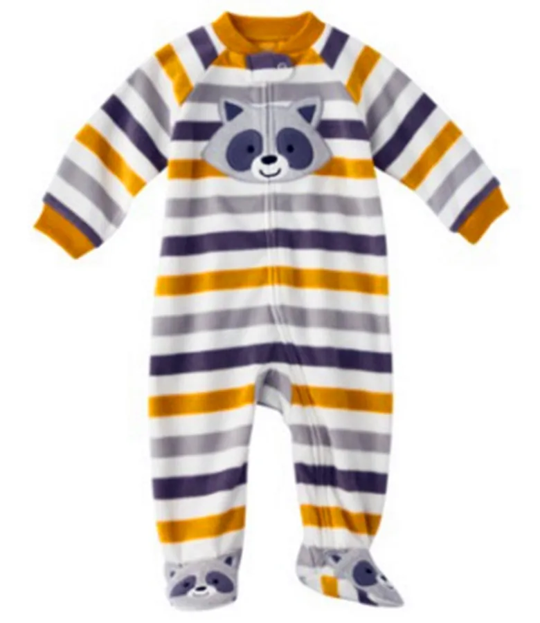 Toison Raye Renard Gris De La Marque Carter Bebe Garcon Pyjama A Pattes Jaunes Sommeil Bebe Play Vetements De Bebe Detail Aliexpress