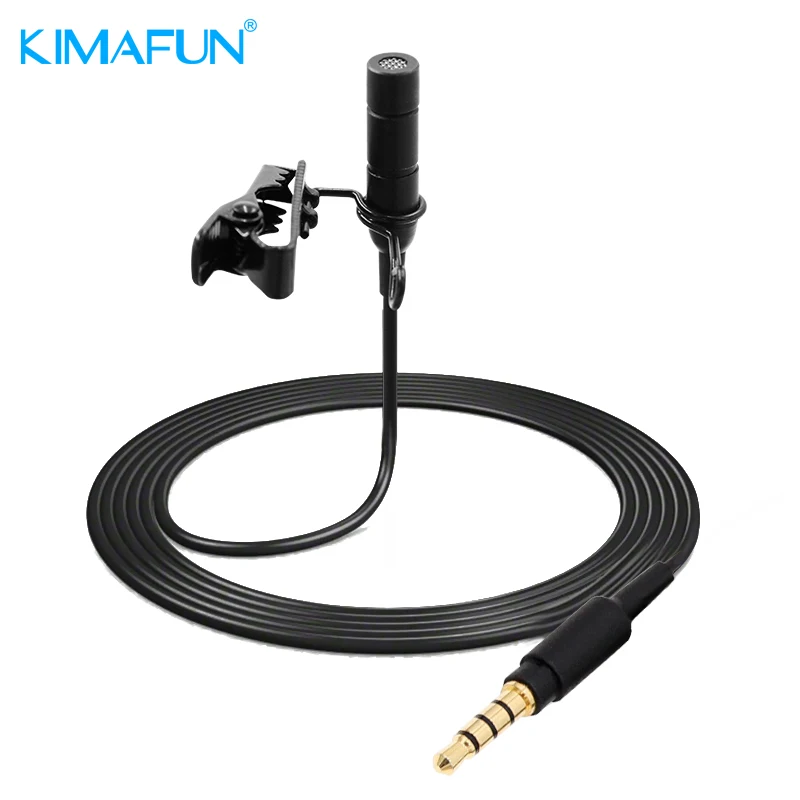 KIMAFUN мини Lavalier воротник микрофоны шумоподавление всенаправленный телефон