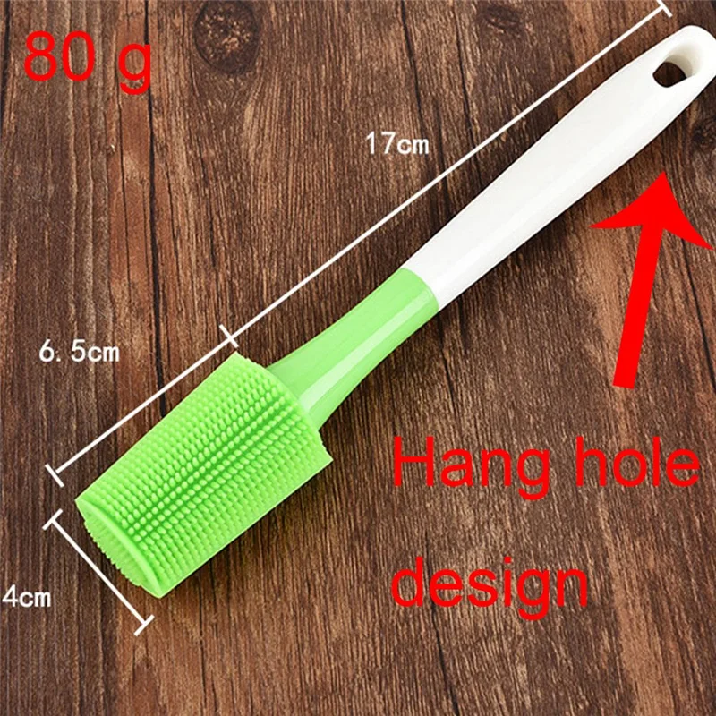 Бутылка Чистящая Щетка Пищевая силиконовая щетка моющая кружка подставка для вина Детские Бутылочки для молока очиститель кухонные щетки
