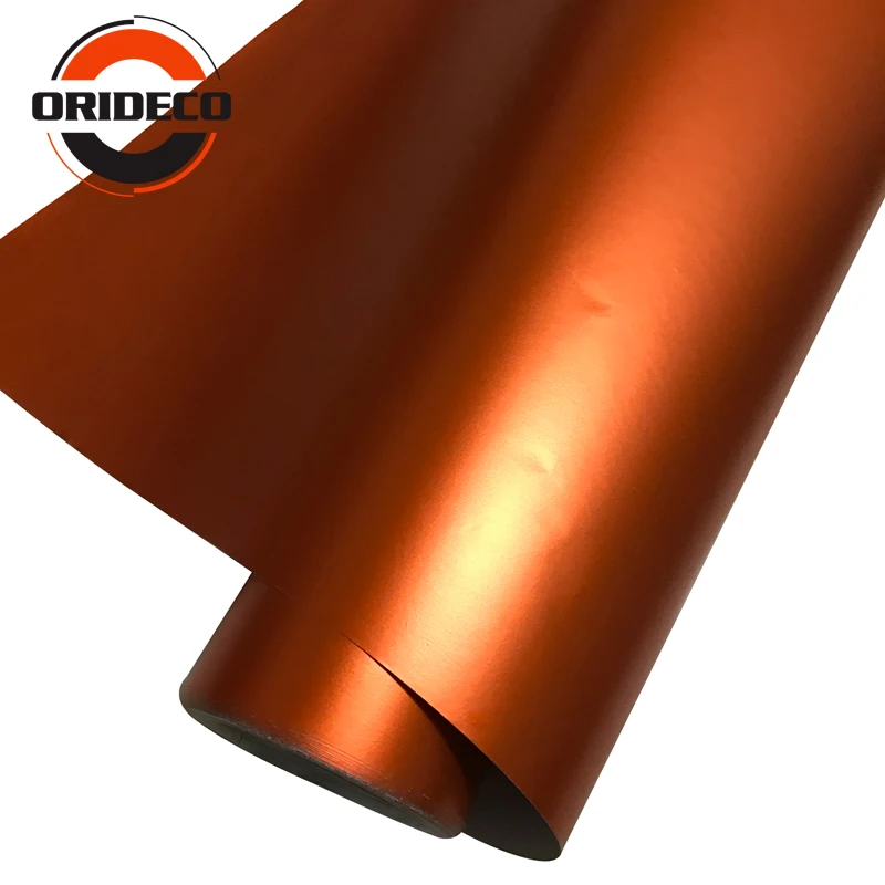 orange matte metallic satin vinyl wraps 9